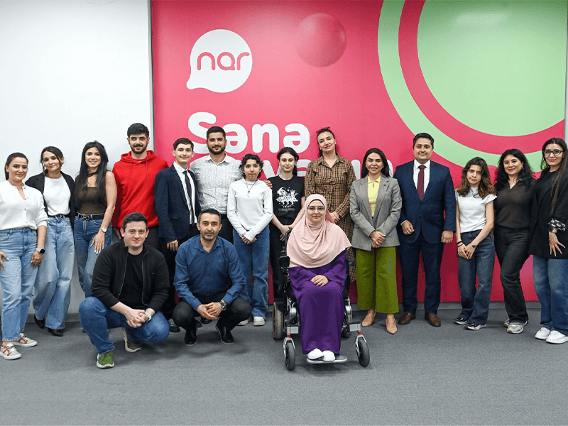 Nar Azərbaycan Şəhərsalma Kampaniyası çərçivəsində inklüziv təşəbbüsə qoşulub Nar Azərbaycan Şəhərsalma Kampaniyası çərçivəsində inklüziv təşəbbüsə qoşulub