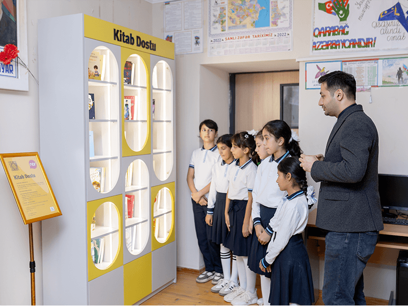 Nar şagirdlər arasında oxu mədəniyyətini təşviq edir Nar şagirdlər arasında oxu mədəniyyətini təşviq edir